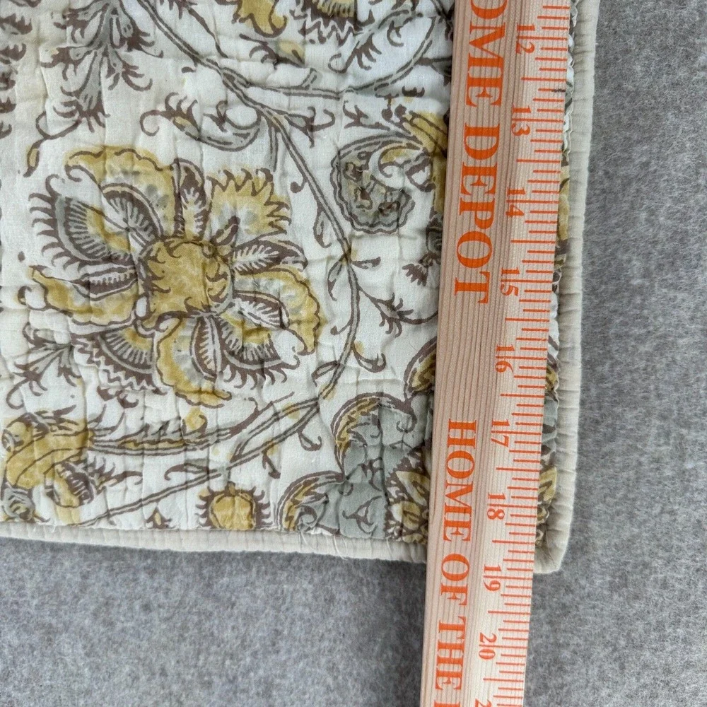Set 2 Pottery‎ Barn Pillow Shams Cotton Cottage Shabby 25
